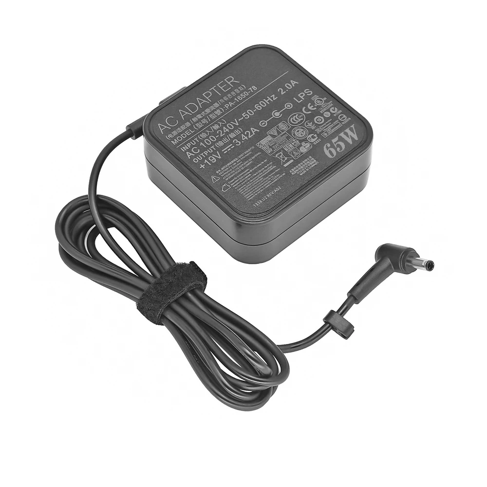 Adaptador 19v do Carregador do Portátil 3.42a 65w 4.5x3.0 mm para Asus X755j Ux481 Ux481fl Ux480 Ux480fd P553uj Pu301la Zenbook Ux21 U38n - Imagem 4