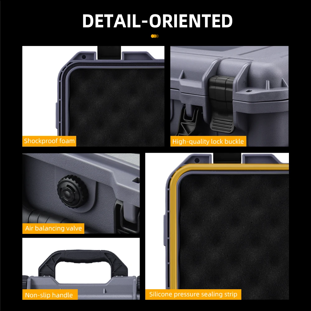 BRDRC Waterproof Case drone accessories dji case drone case For DJI Neo Drone RC 3 Remote Control Large Capacity Storage Box Outdoors Handbag Hard Shell