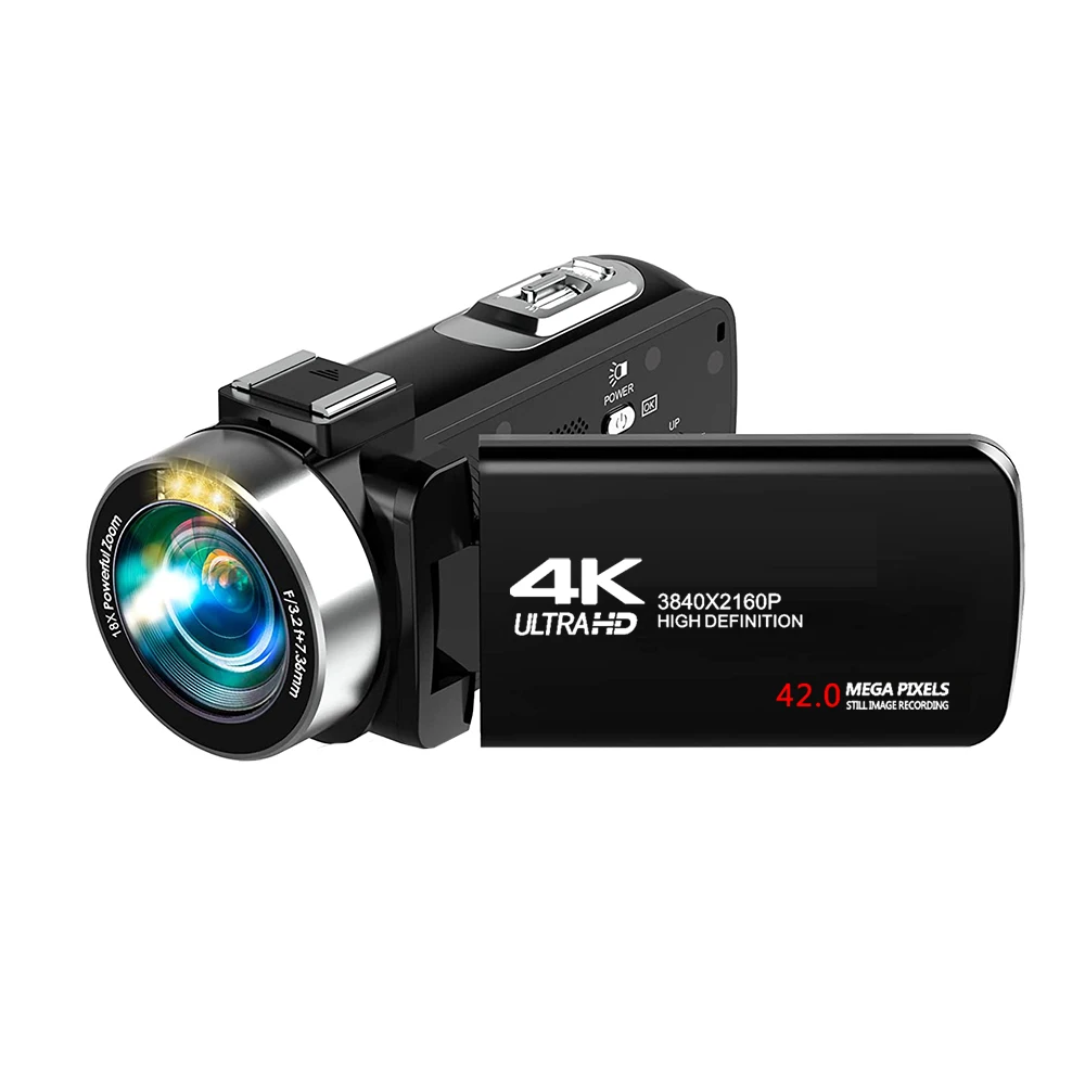 4k Digitalkamera Für Fotografie Mit Wlan Und Klappdisplay Vlogging_voghion.com