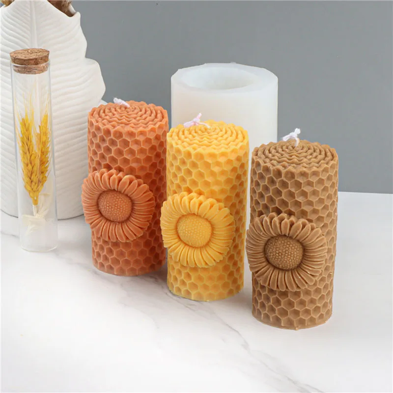 Cylindrical Pillar Candle Molds for Candle Making DIY Soy Wax Beewax  Handmade Supplies Moulds 