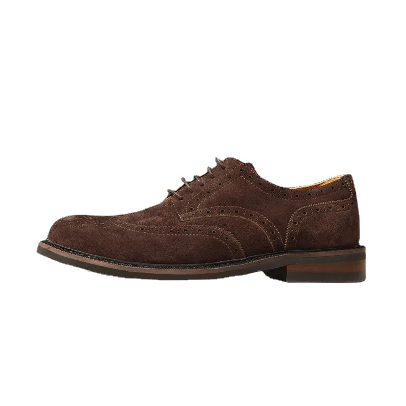 

Handmade Leather Men Shoes Casual Slip On Loafers Breathable Leather Shoes Men Flats Fashion Moccasins Tooling Shoes