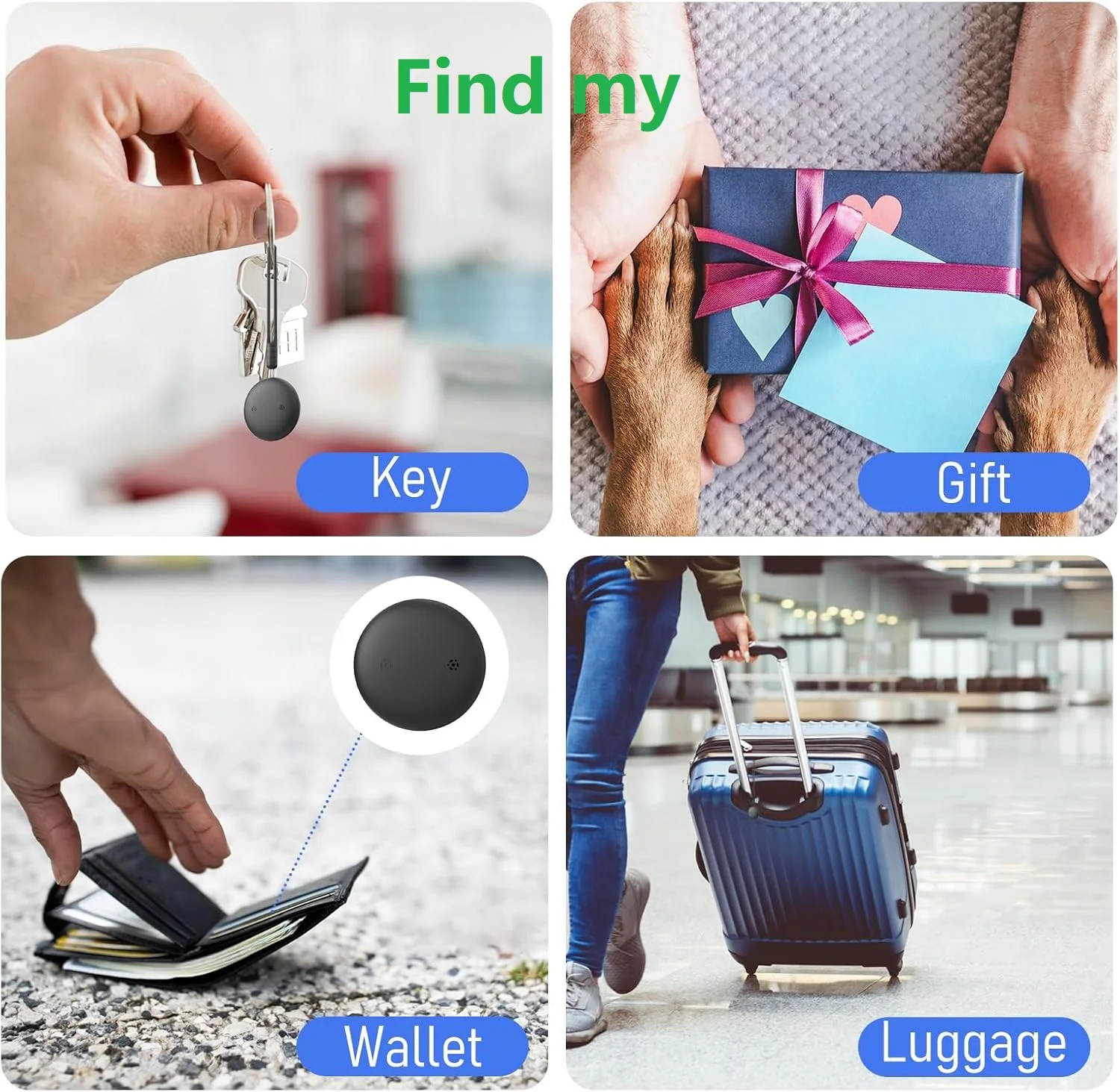 Smart Airtag Air Tag Apple Find My APP ITag Anti Lost GPS Tracker Tag Finder GPS Lost Tracker Pet Car Key gps locator key finder anti lost tracker