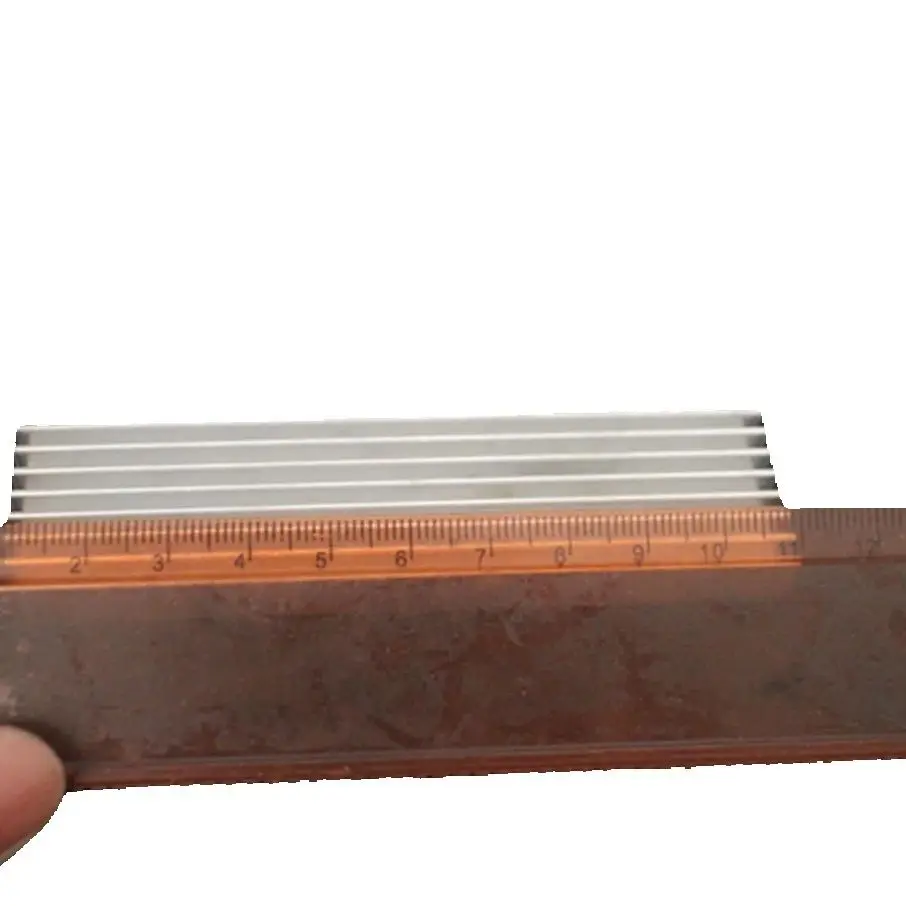 Aluminium Radiating Fin Cooling Heatsink 100*25*10MM for LED Power Transistor Electrical Radiator Chip