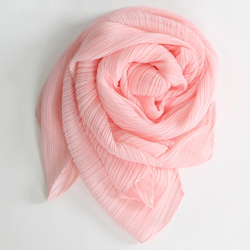 Écharpe MOSCHINO ITALIE - Laine & Soie Brillante - Rose - Vintage Doux Pour L'Hiver
