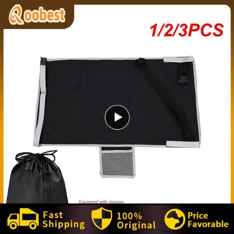 1/2/3PCS Adjustable Travel Bed Convenient The Actual Aircraft Pedal Pocket Comfortable Aircraft Footrest Durable Seat Extender