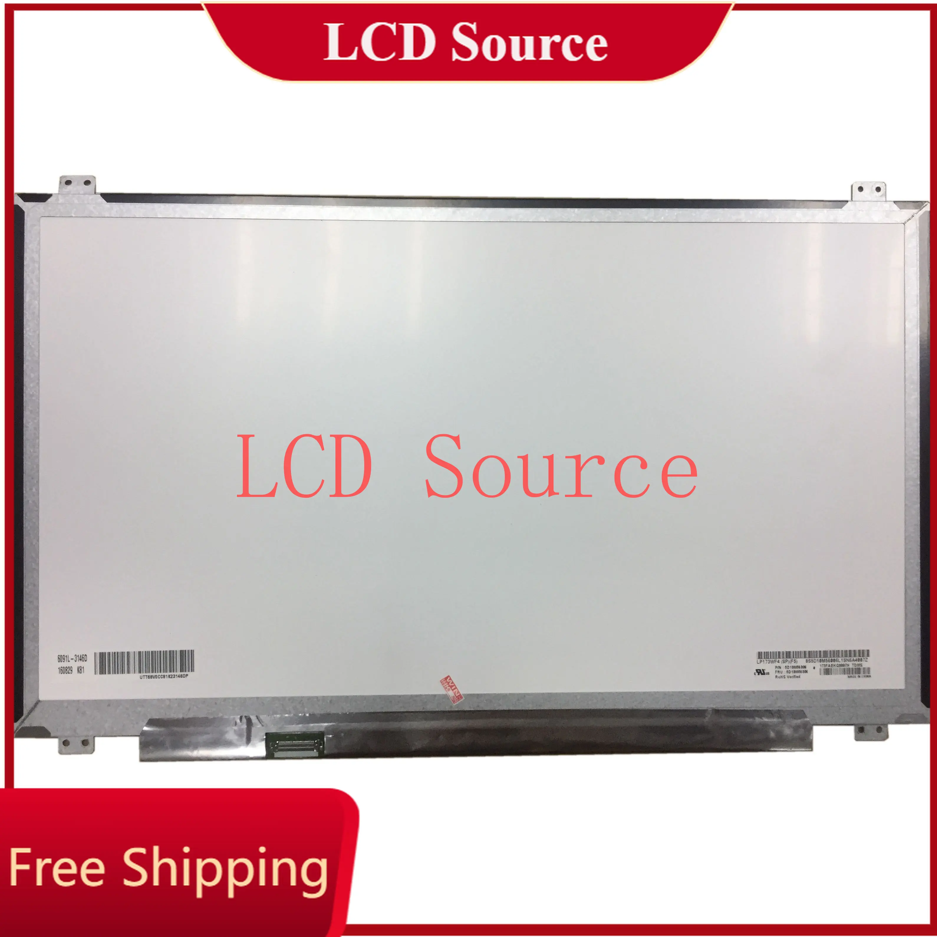 

LP173WF4 SPF5 fit LP173WF4(SP)(F7) SPF2 SPF3 SPF4 LTN173HL01LCD LED PANEL LAPTOP SCREEN IPS 1920*1080 30pin EDP