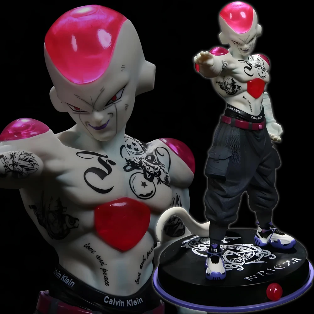 

Bandai 26cm Anime Dragon Ball Z FIGURE CLASS Tattoo Frieza Action Figure PVC Desk Ornament Collection Model Doll Toys