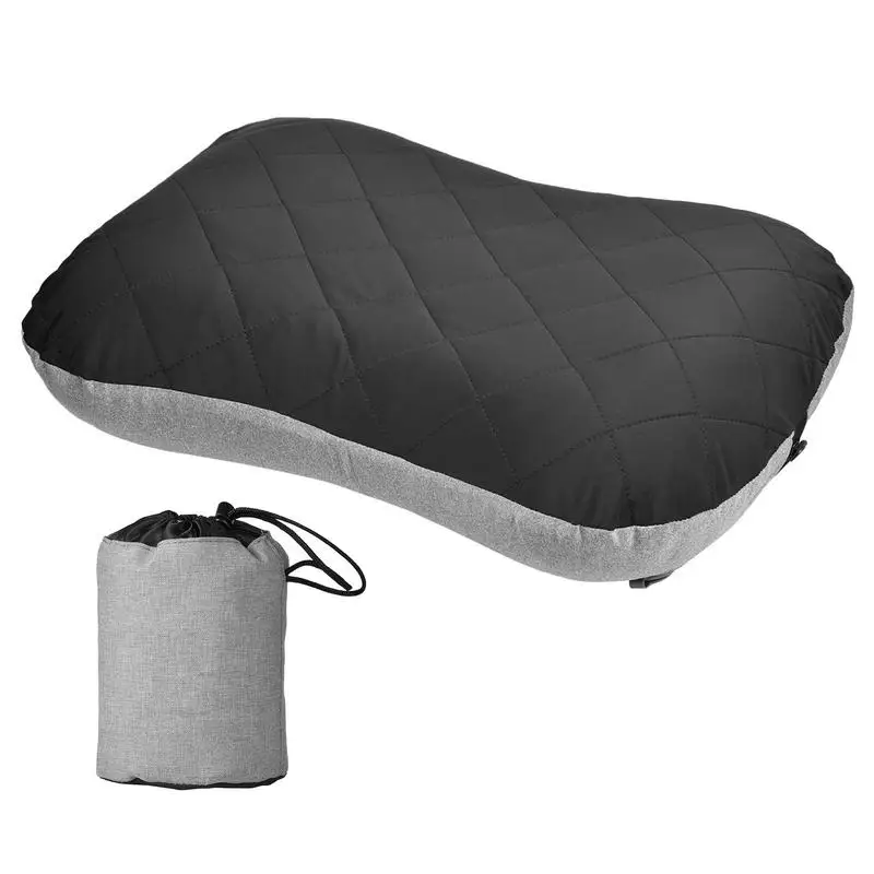 

Ультралегкая надувная подушка для кемпинга, дорожная подушка для поддержки шеи и поясницы, квадратные надувные подушки для походов