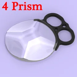 Kaleidoscope Prism Lens Filter for Stunning Special Effects in Mobile Photography (75mm 4 Prism)