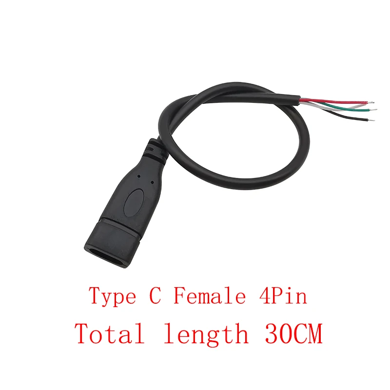 Universal USB Power Supply and Data Charging Cable - 30CM