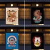 Japanese Ramen Noren Curtain Food Shop Restaurant Kitchen Entrance Cloth Doorway Curtains Oil Smoke Proof Partition Half-Curtain 1