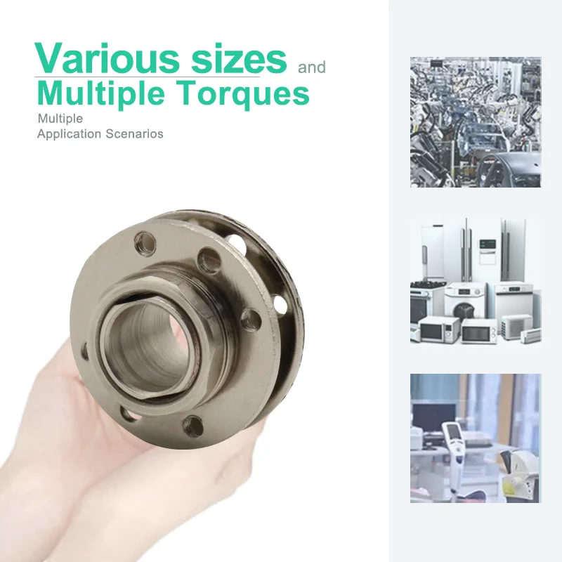 360 Degree Positionable And Adjustable Torque Disc Damping Hinge With Wire Hole For Medical Instruments