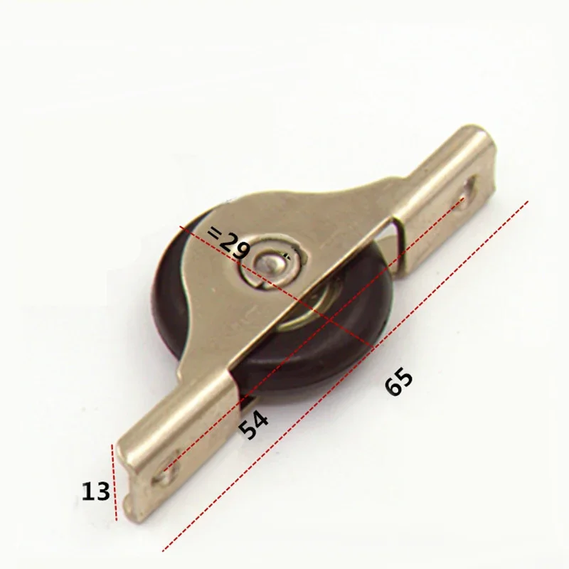 Iron Frame nylon Mute Wheel Sliding Door Cupboard/Window Groove Load-bearing Pulley 1Pcs Bathroom/Cabinet/Wardrobe sliding door roller shower room pulley sliding door pulley