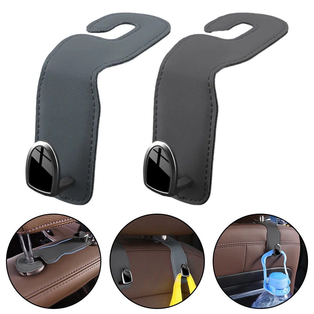 High Quality For Seat Back Hook Parts & Accessories Car Car Rear Bag Hook For Seat Back Hidden Suede Invisible