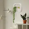 Wall Hanging Succulent Planter Square Flower Pot Indoor Air Plant Vertical Container Wall Mounted Hanging Vase Home Wall Decor 3