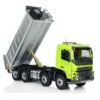 RTR LESU 1/14 Scale RC Hydraulic Dump Truck Model FMX Cabin 8X8 Metal Chassis Dumper with Lights Sounds Battery Toy THZH1960 4