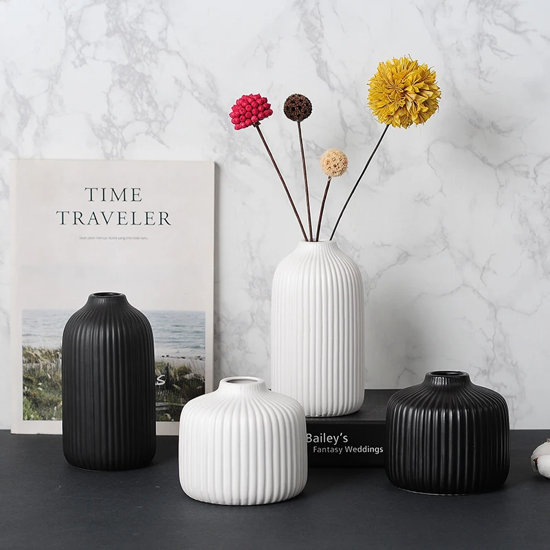 

Ceramic Vase Floreros Vintage Chinese Style Living Room Decoration Table Ornaments Decoration Nordique Scandinave Home Decor