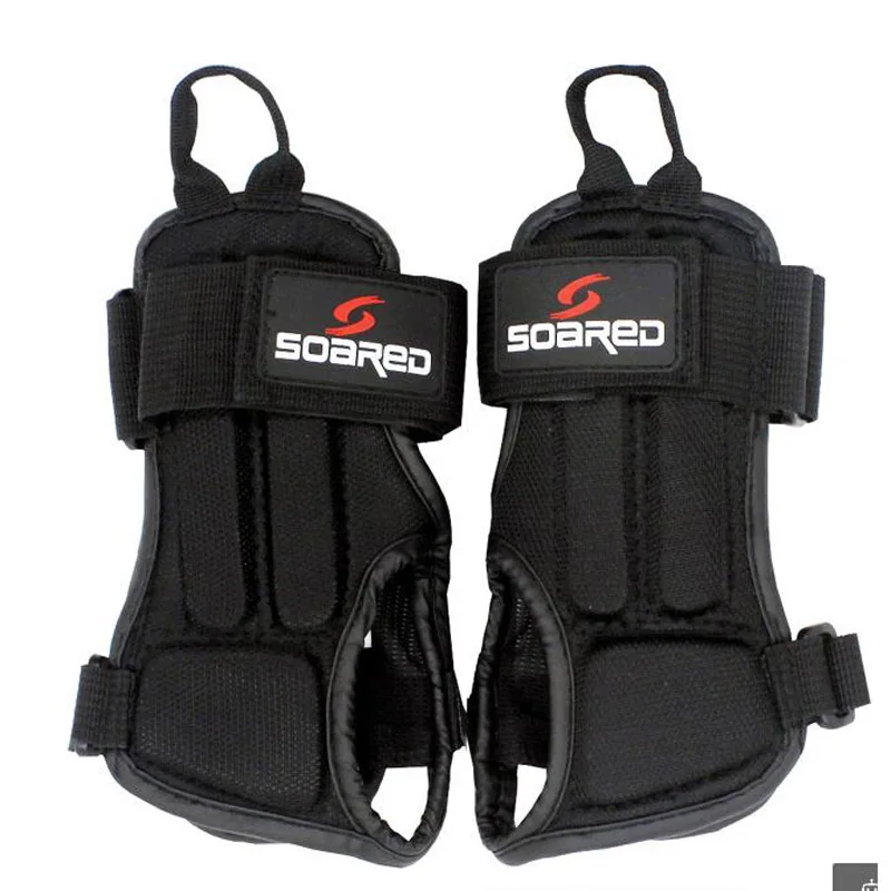 New Kids Adults Roller Skating Ski Snowboard Wrist Guards Brace Hand Support Gloves Protective Gear DCO