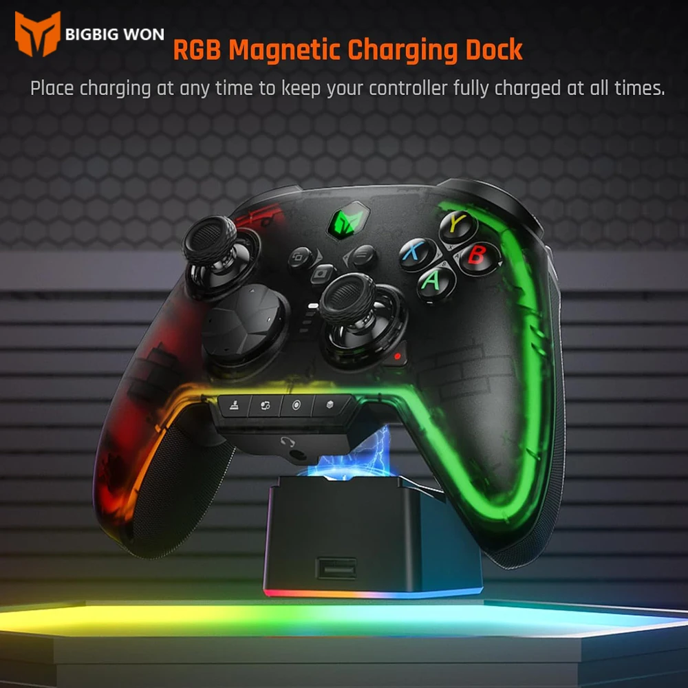 

Original BIGBIG WON Game Controller Rainbow2 Pro Elite BT Wireless Bluetooth Gamepad For PC/Nintendo Switch/ANDROID/IOS Mobile