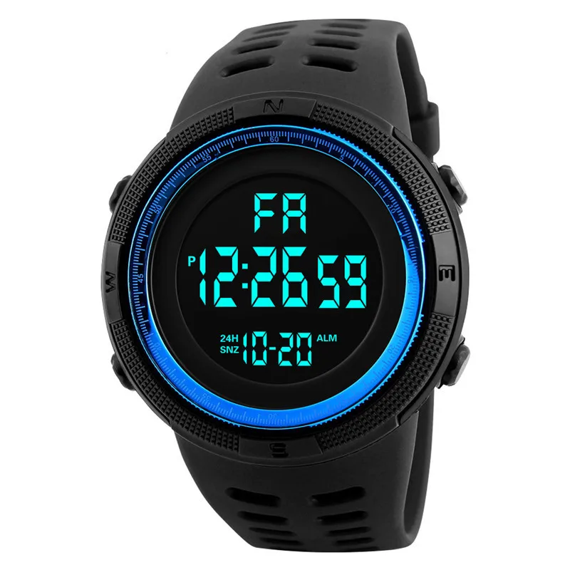 Watch Men Digital Electronic Watch Date Stopwatch Electronic Hand Watch Unisex Sports Watch Led Display Men and Women Watches