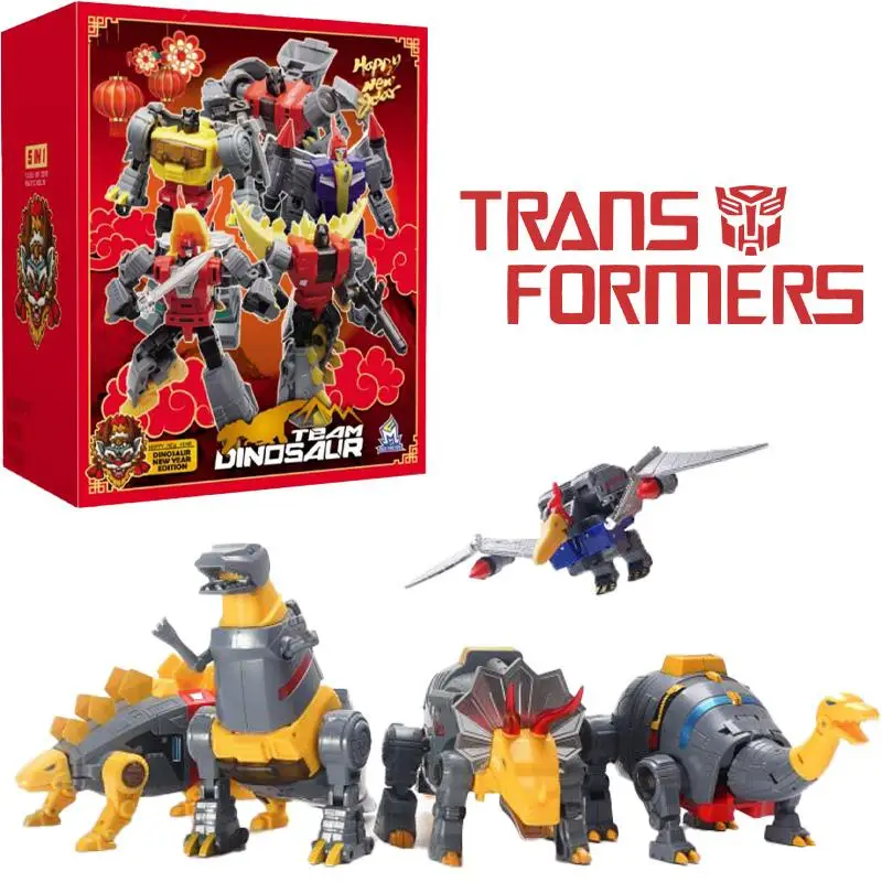 

[Per-Oeder] Mechfanstoys Transformers Mft Mf-5In1 Year of Dragon Set Action Figure Anime Model Toy Free Shipping