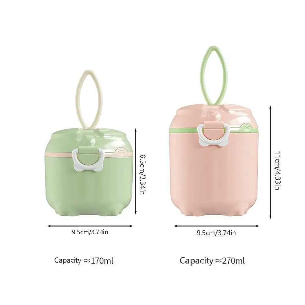 Children's Milk Powder Box Portable Food Storage Box Sealed Can Snack Container Essential Grain Storage