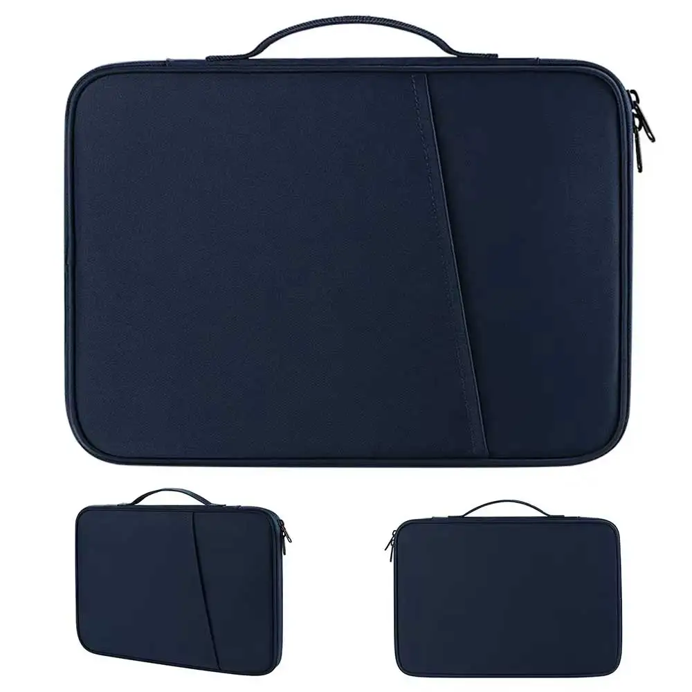Waterproof Leather Tablet Carrying Case with Padded Protective Inner Bag, Ideal