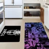 Japanese Horror Anime Floor Mat Bathroom Mat Kids Room Bedroom Decoration Balcony Anti-Slip Doormat Living Room Bedside Rugs 3