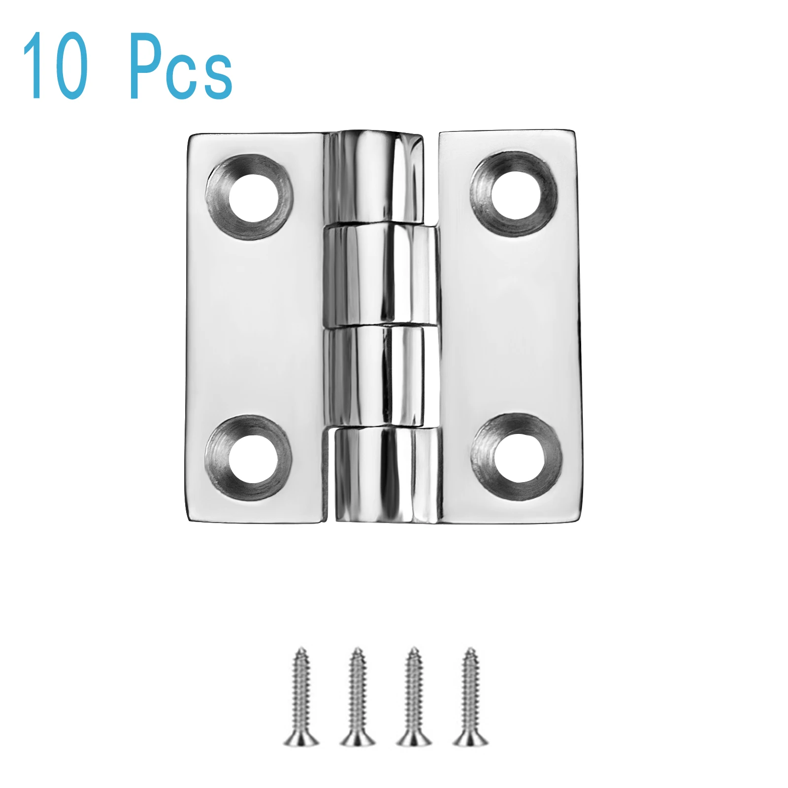 Stainless Steel Boat Hinges, Marine Grade Hinges, 2x2 Inches (50x50 Mm