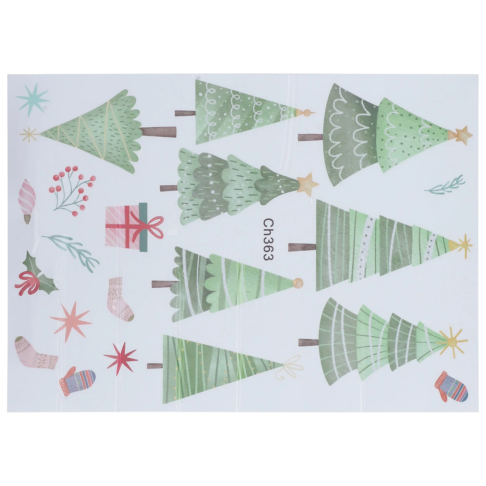 

Self Adhesive Wall Sticker Decorative Decal Home Decals Xmas Tree Pvc Baby Christmas Stickers