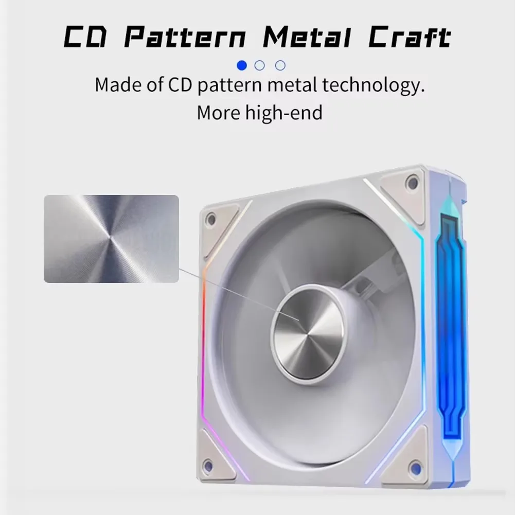 مروحه بريزم 4RS ARGB PC 120 مللي متر إنفينيتي 4PIN...