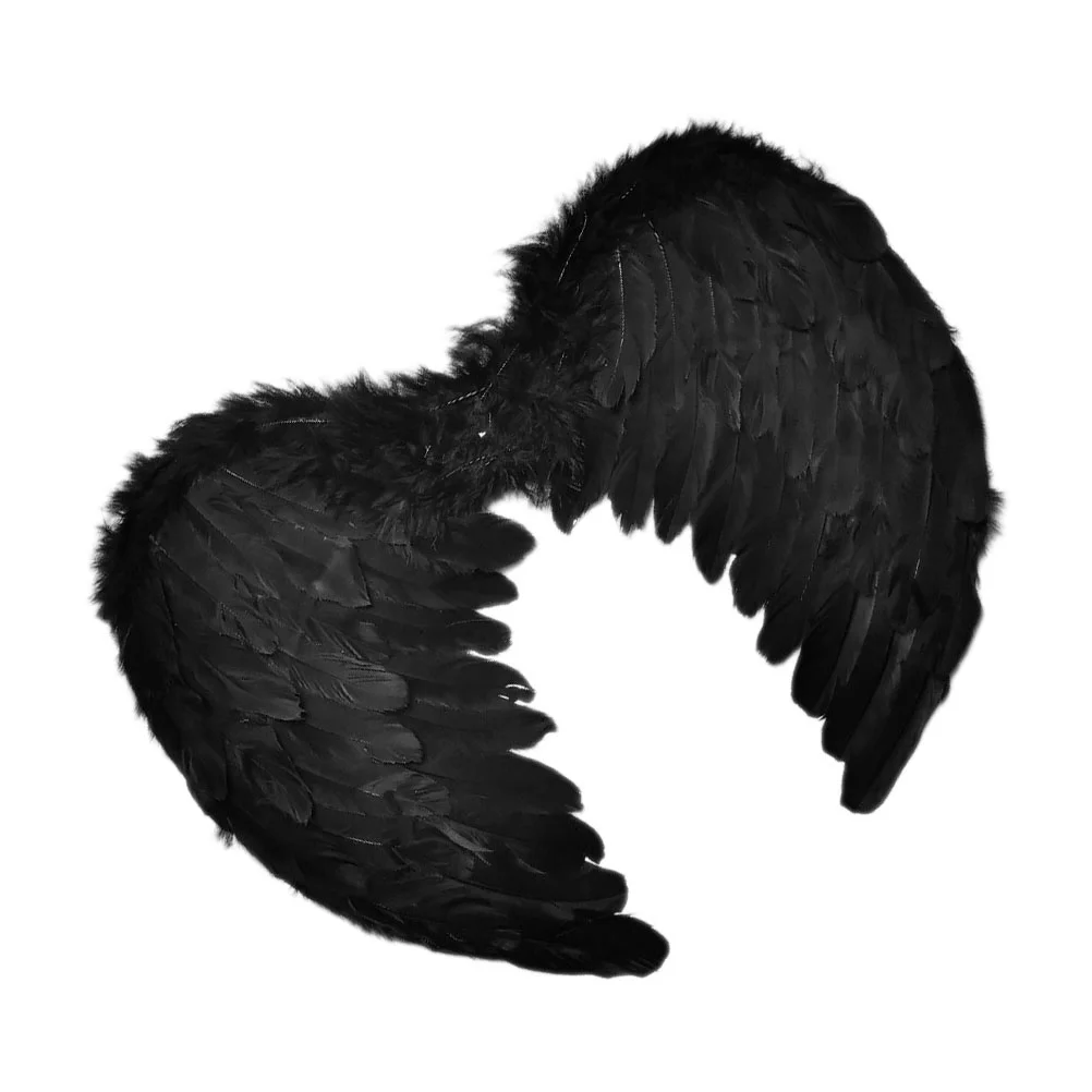 

Angel Wings Kids Angel Feather Wings Outfit Christmas Plume Prop Animal Feathers Performance Adornment Show Scene Party Props