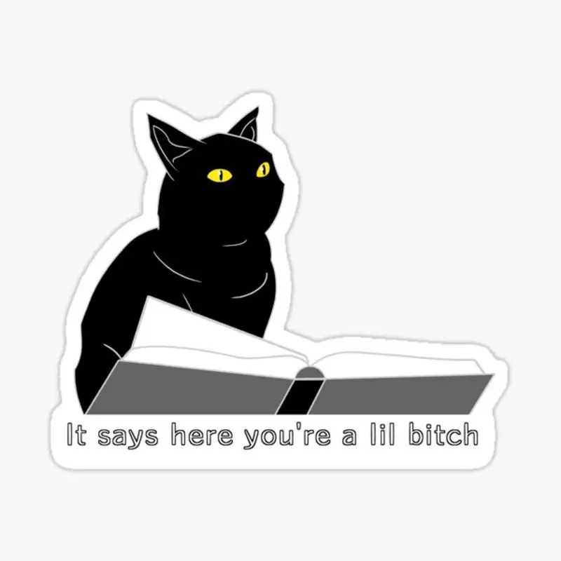 

You're a Lil - Sticker for Laptop Decor Bedroom Car Cute Cartoon Art Fashionable Public Suitcase