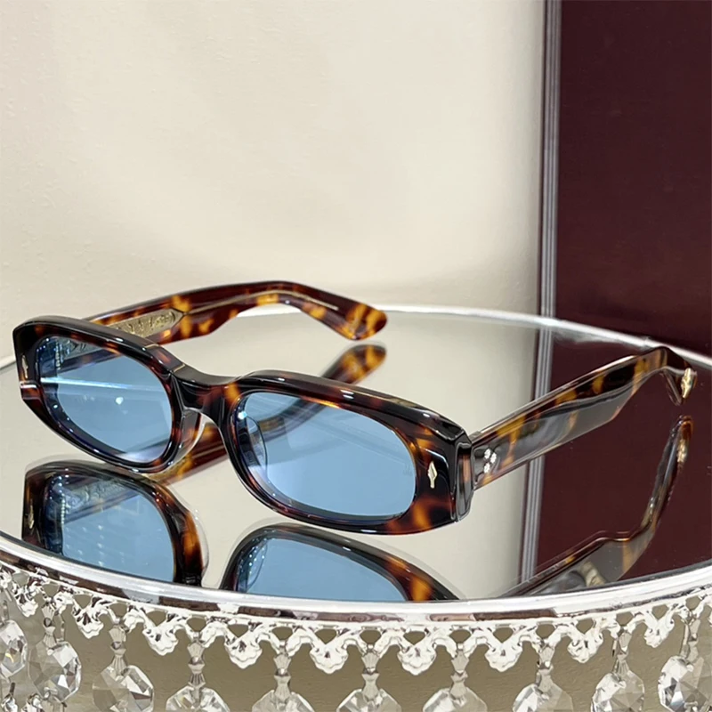 

JMM HULYA Men's Polarized Sunglasses High Quality Acetate Oval Large Frame Outdoor Handmade UV400 Women's Fashion Sun Glasses