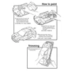 1/10 Rc Bodies 225mm Mini Honda NSX Bodywork Clear Lexan Body Shell W/Rear Wing + Raybrig Decal Sticker for On Road Rc Drift Car 2