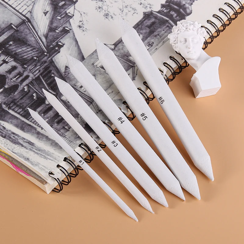 양방향 수정 펜 세트 단색 그림 아티스트를 위한 단색 스케치 수정 브러시 종이 지우개