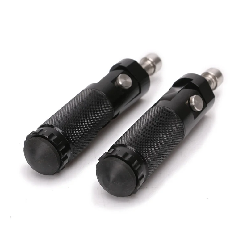 Motorcycle Folding Footrests 2pcs Motorbike Footpegs Universal CNC Aluminum Motor Foot Rests Pegs Rear Pedals Set Parts motorcycle accessories motorcycle foot pedals motorcycle footrests