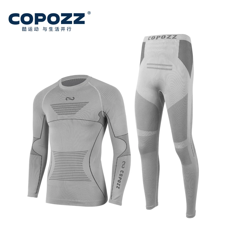 COPOZZ Thermal Ski Underwear Set Ski Snowboard Base LayerCamping Boutique