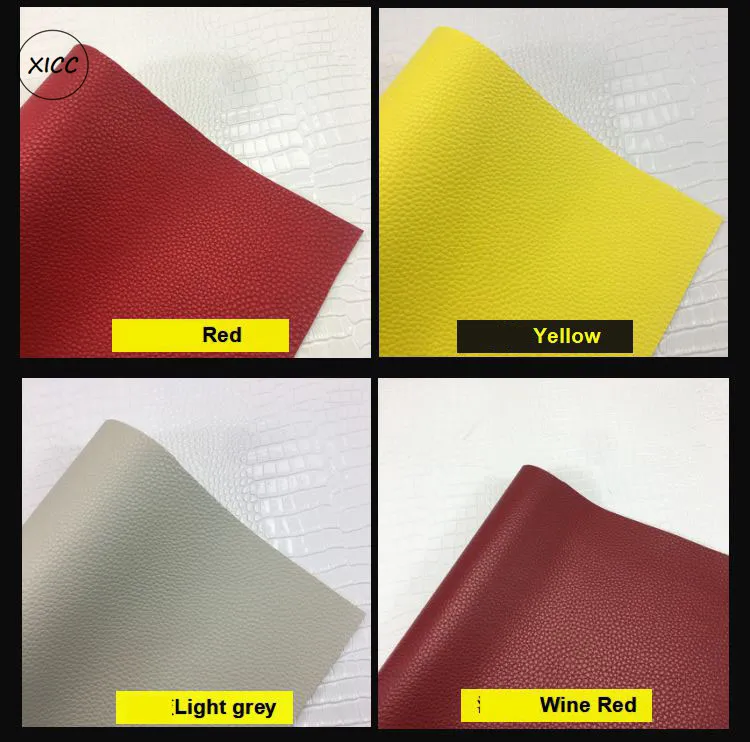 30x50cm Self Adhesion Litchi Faux Synthetic Hole Repair Leather Seat Chair Sticker PU Sofa Patches Decoration Table Bed Leather
