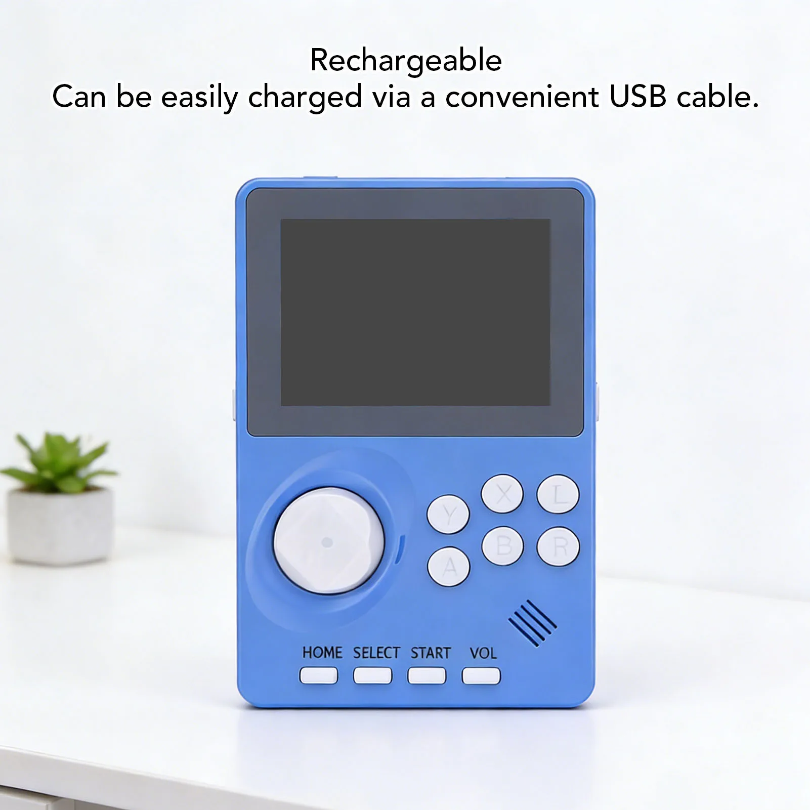 Handheld Game Console 2.8 Inch LCD Screen Rechargeable 100 in 1 1G Storage Portable Retro Video Gaming Player - 2