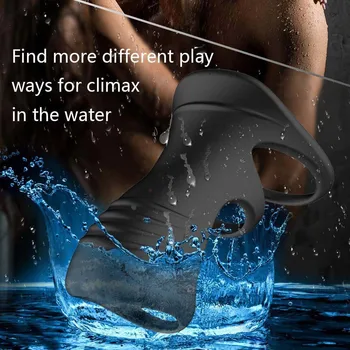 Penis Ring Reusable Delayed Ejaculation Enlargement Penis Sex Toys For Men/Couples Erotic Tools Cock Ring Semen Locked Ring 3