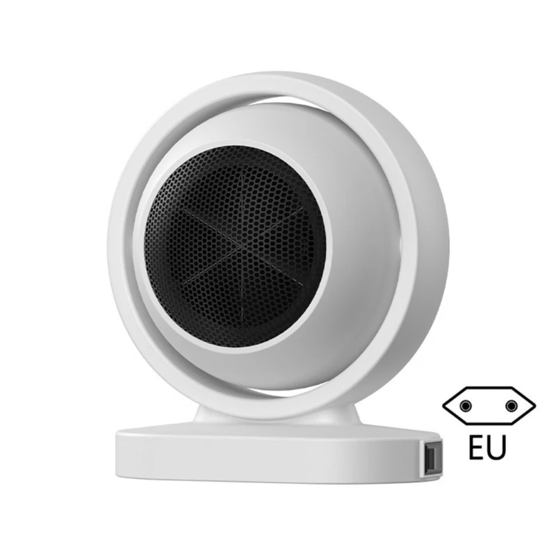 

Portable Electric Space Heater Small Desk Heater Fan for Home Room Office Desk