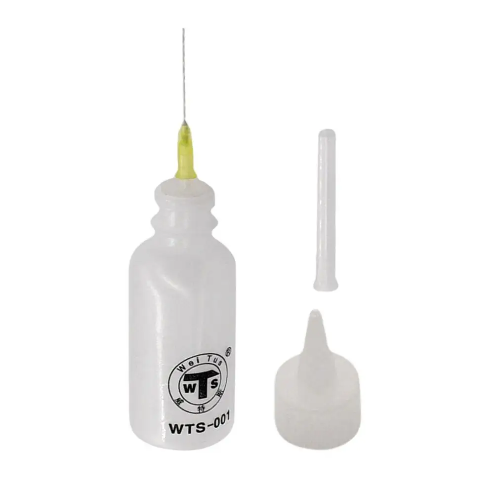 100ML Plastic Liquid Alcohol Bottle Transparent Glue Bottle Needle Dispenser Empty Plastic Liquid Bottle Precision Tip Applicato