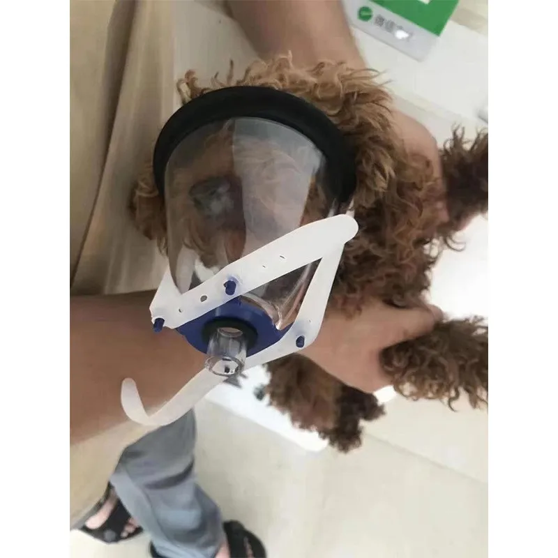 Pet Respiratory Mask Animal Anesthetics Cats Dogs Birds Pigs Rabbits Rats Exotic Oxygen Inhalation Nebulization Clinics Hospital