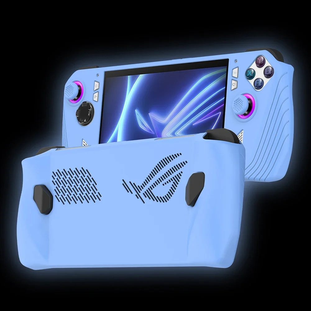 Adatto per console di gioco portatile ASUS ROG Ally Anti-collisione e anti-touch 360 ° Custodia protettiva in morbido silicone a tutto tondo - immagine 5