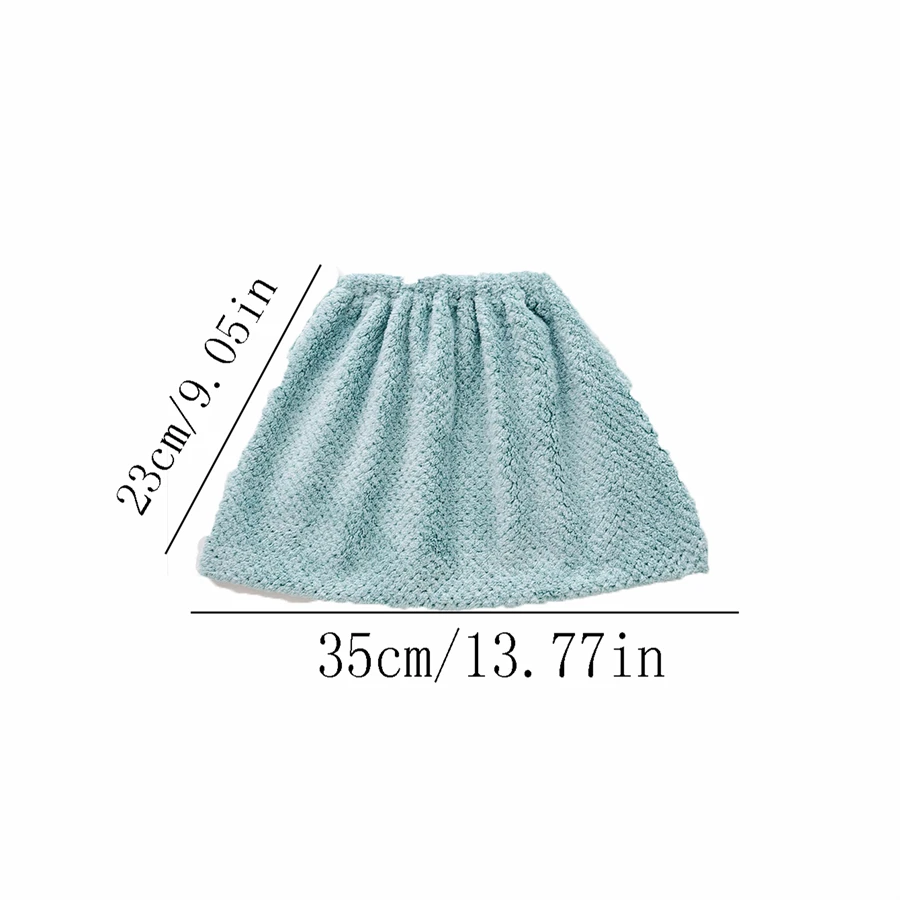 Description Picture 3 of item1pc Multi Function Coral Velvet Broom Cover Cloth Floor Mop with Reusable Microfiber Absorbent Mop Household Cleaning Accessorie