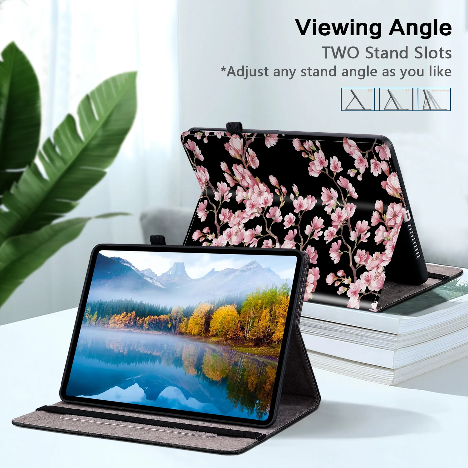 11-Inch Leather Flip Tablet Cover and Stand - Premium Protective Case