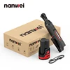 Nanwei Mini Ratchet Wrench Truss 45NM Electric Wrench Angle 12V Fast Right Angle Charging Line Frame Driver Set 2