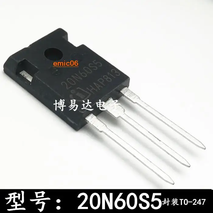 

5 шт., 20N60S5 MOS SPW20N60S5 20A/600V TO-247