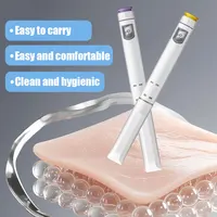 Stylo d'injection d'insuline stérile jetable, dose réglable 60U avec cartouches de 3 ml, compatible avec les embouts de stylo de 4 mm et 5 mm 5
